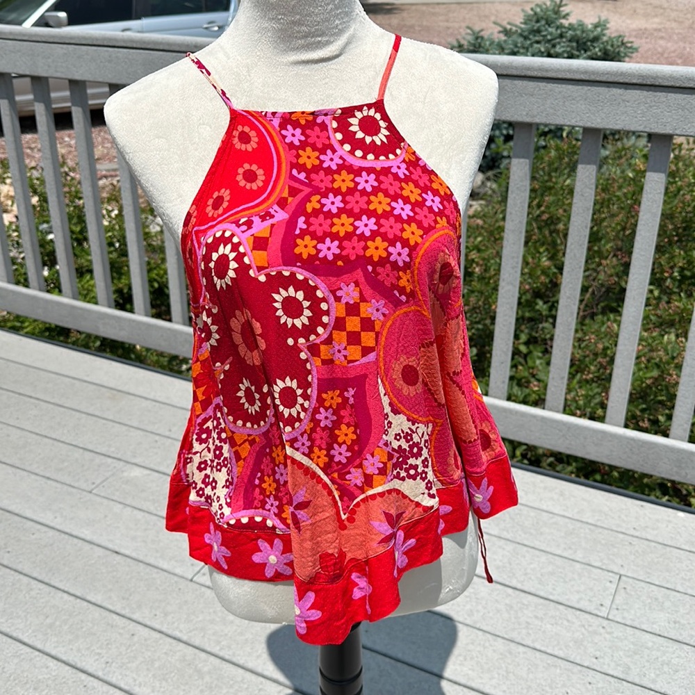 Free People Festival Tank Top Sz S